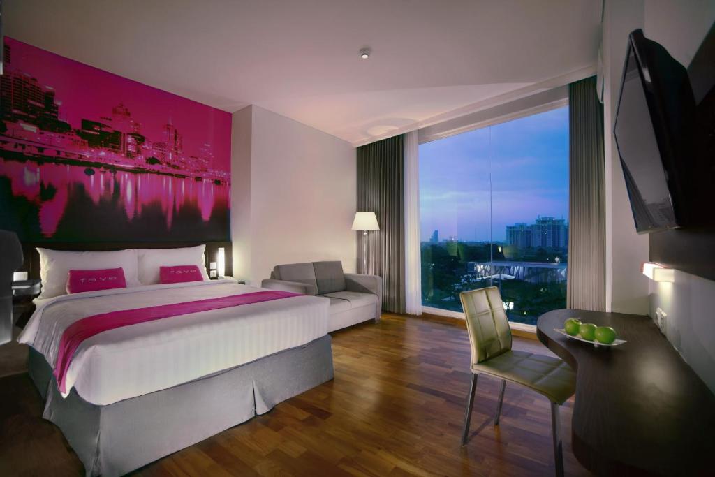 Een kamer bij favehotel Graha Agung Surabaya