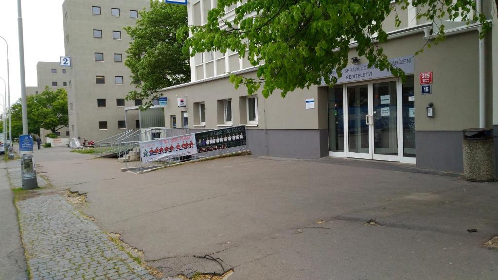 Hoone, kus hostel asub