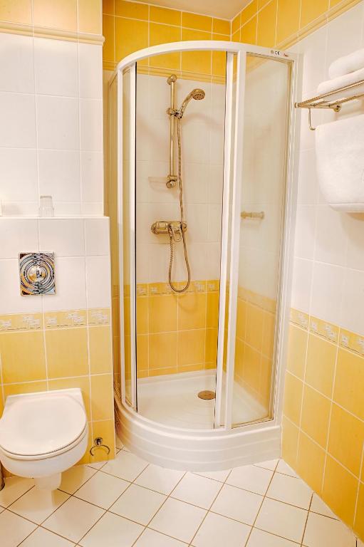 Kúpeľňa v ubytovaní Hotel Lival