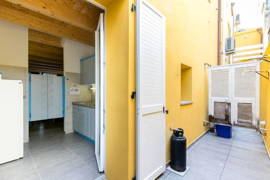Kuchyň nebo kuchyňský kout v ubytování Residenza Cuntin