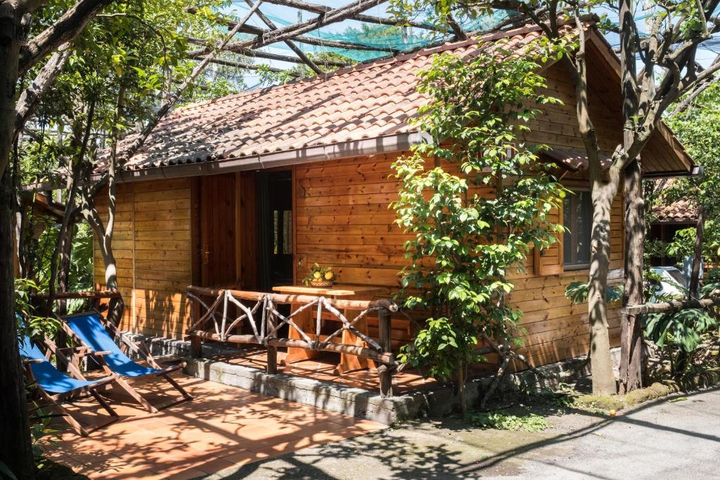 Vonkajšia záhrada v ubytovaní Residence Villaggio Verde