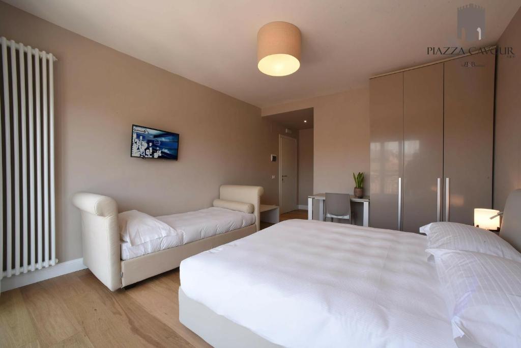 B&B Piazza Cavour - Camera Tripla Comfort Con Doccia