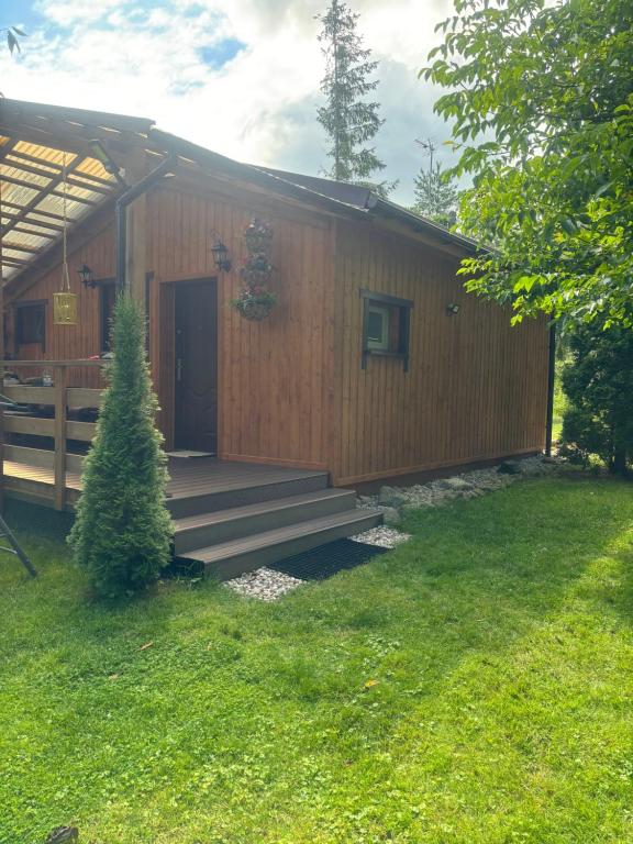 Zahrada ubytování Zacisze u Ani
