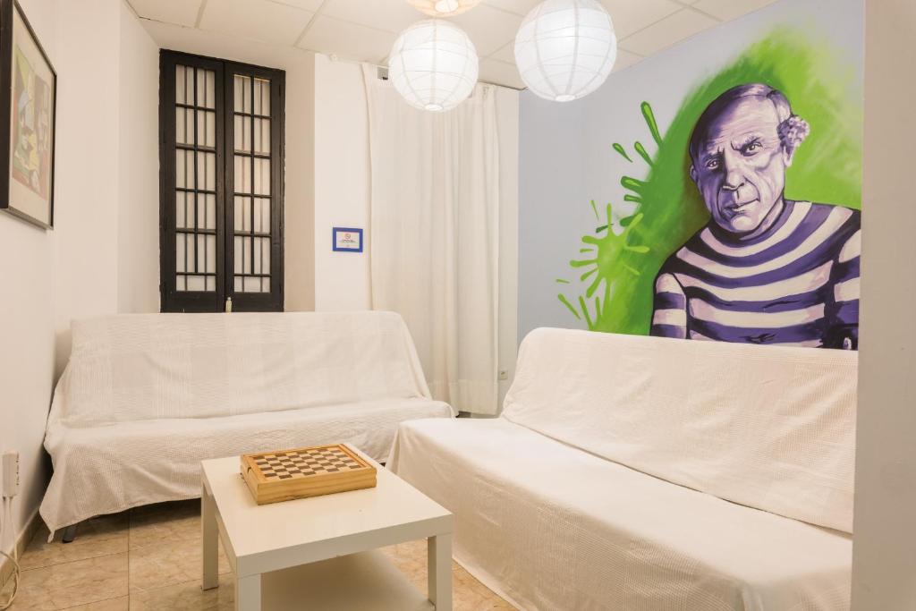 Posezení v ubytování Feel Hostels City Center