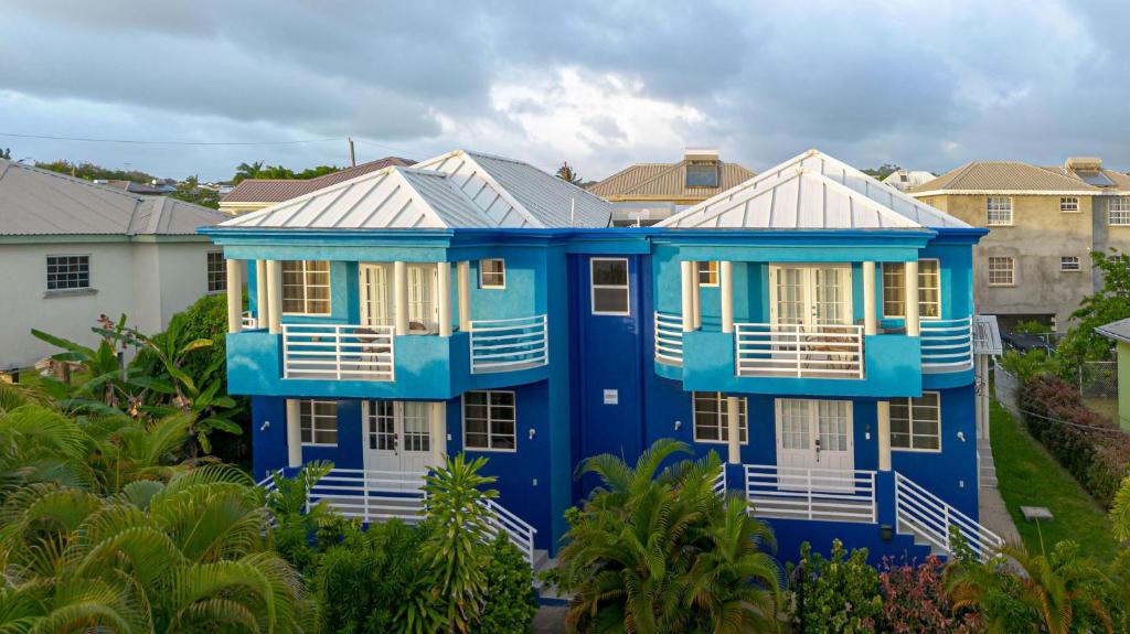 Bygningen som lejligheden ligger i