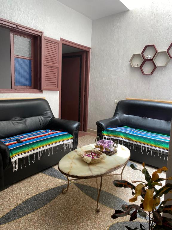 Posezení v ubytování Appartement au centre de TIZNIT