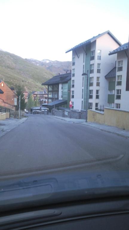 Nespecifikovaný výhled na hory nebo výhled na hory při pohledu z apartmánu