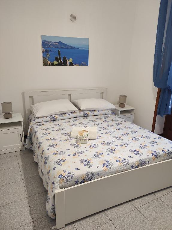 Кровать или кровати в номере Holiday home Mennulita