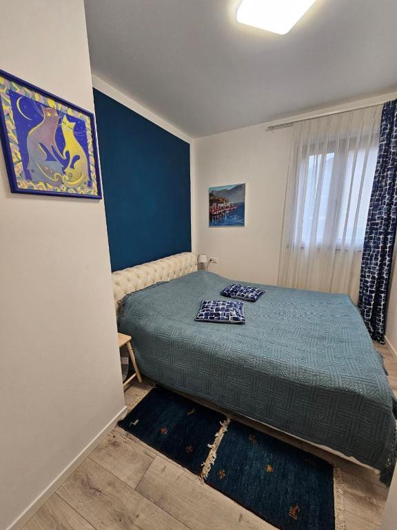 Postel nebo postele na pokoji v ubytování Camera in Altomalcantone