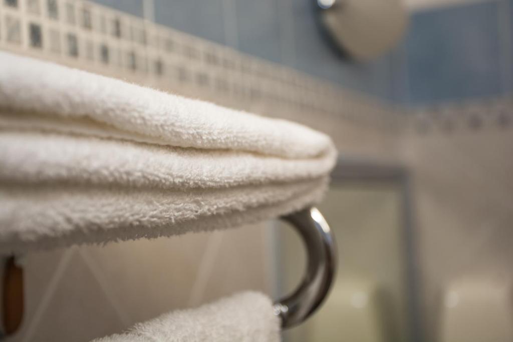 Koupelna v ubytování Hotel Miranda