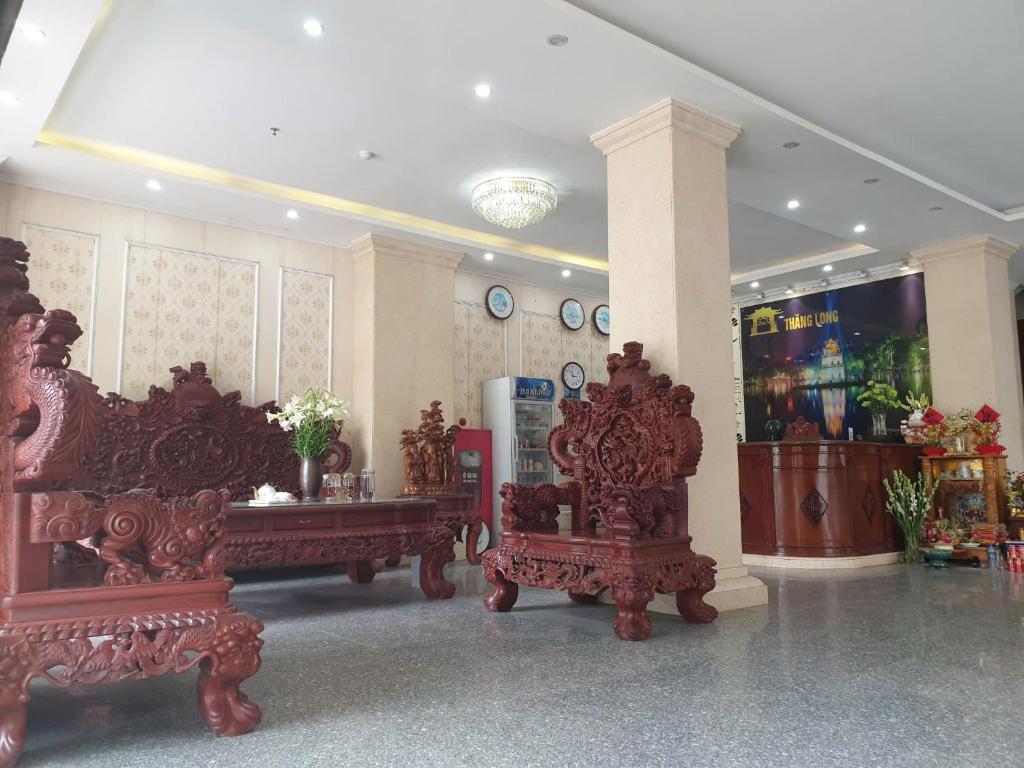 Vstupní hala nebo recepce v ubytování Thăng Long Hotel Thanh Hoá