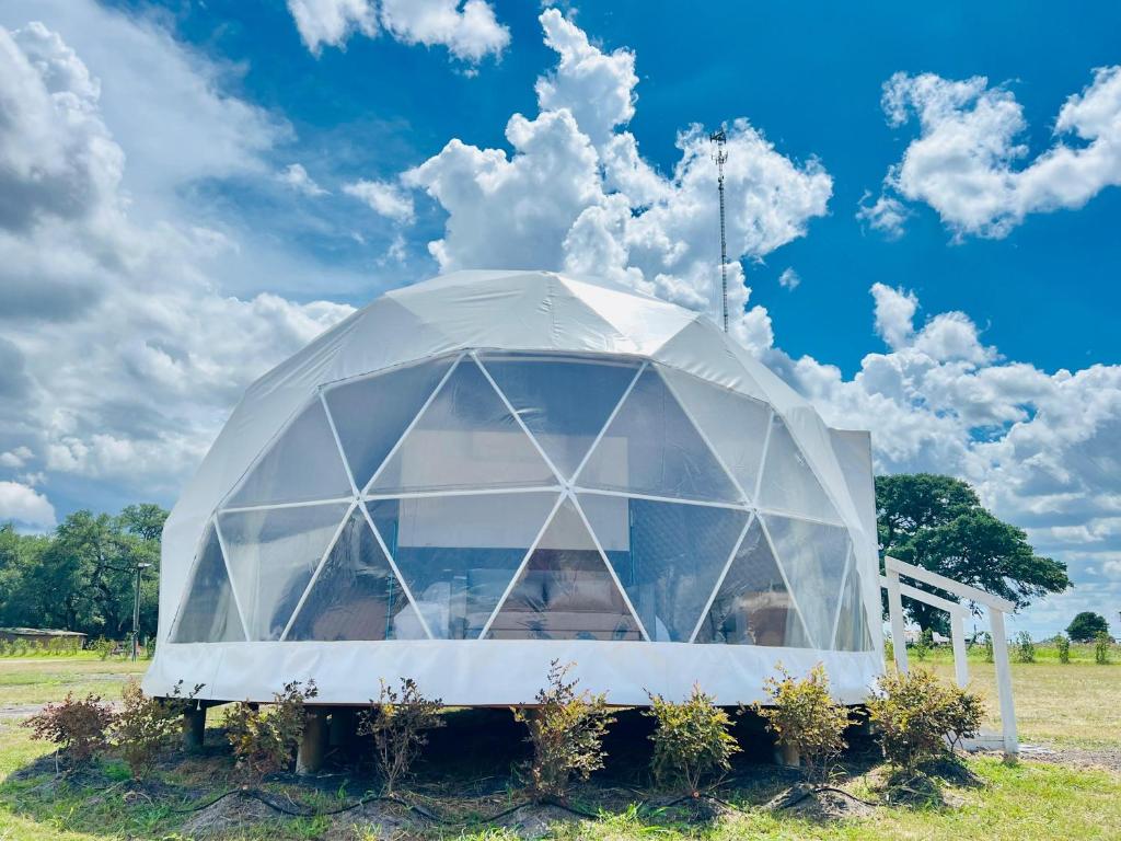 Zahrada ubytování GEO Dome - Flatonia Glamping Retreat & RV Resort