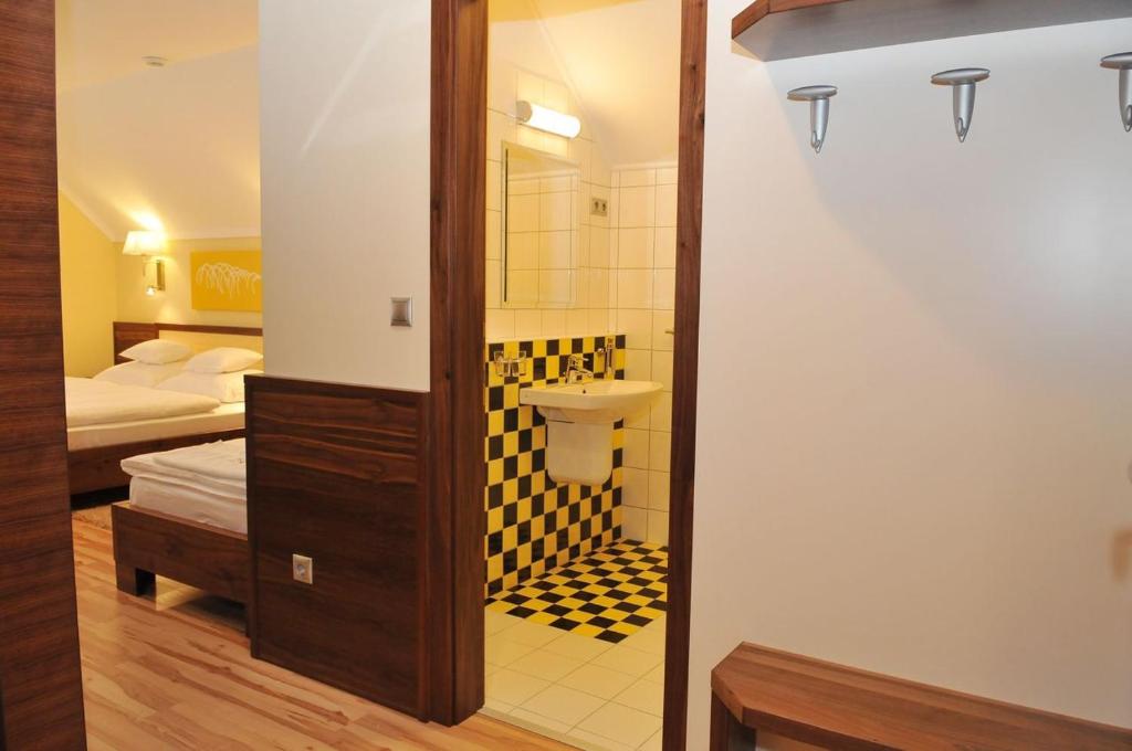 Postel nebo postele na pokoji v ubytování Mizse Motel