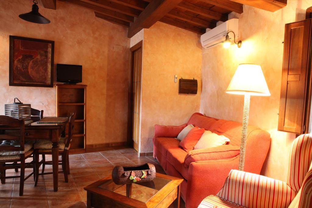 Posezení v ubytování Apartamentos Rurales La Solana