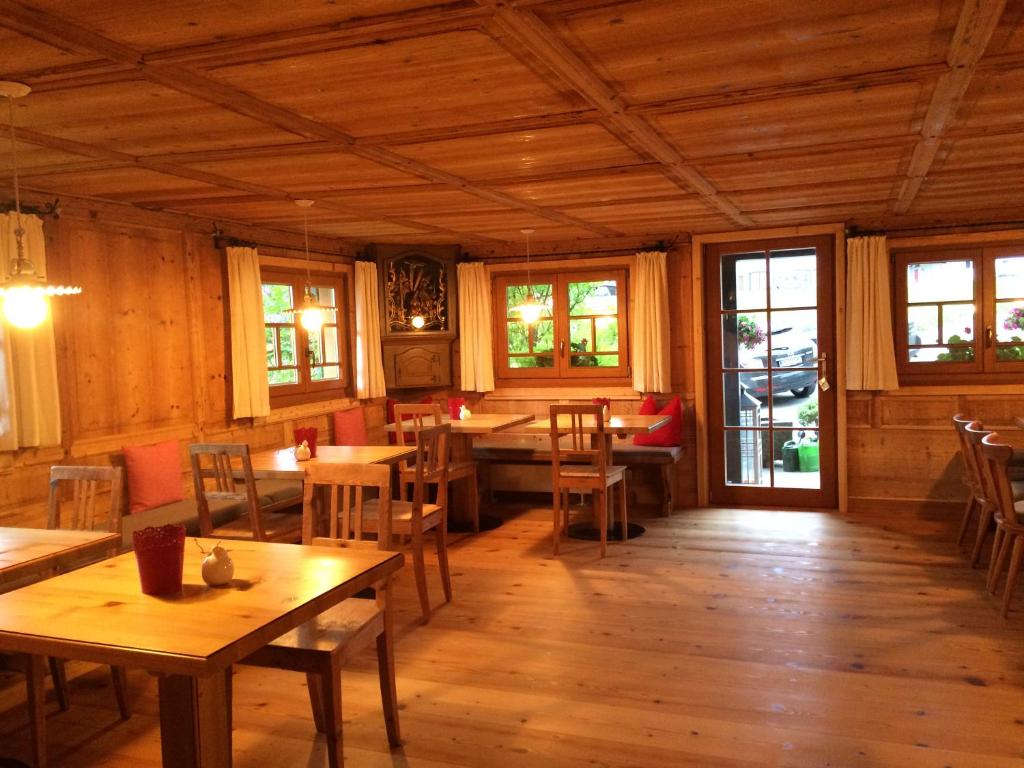 Restaurace v ubytování Gästehaus Fritz