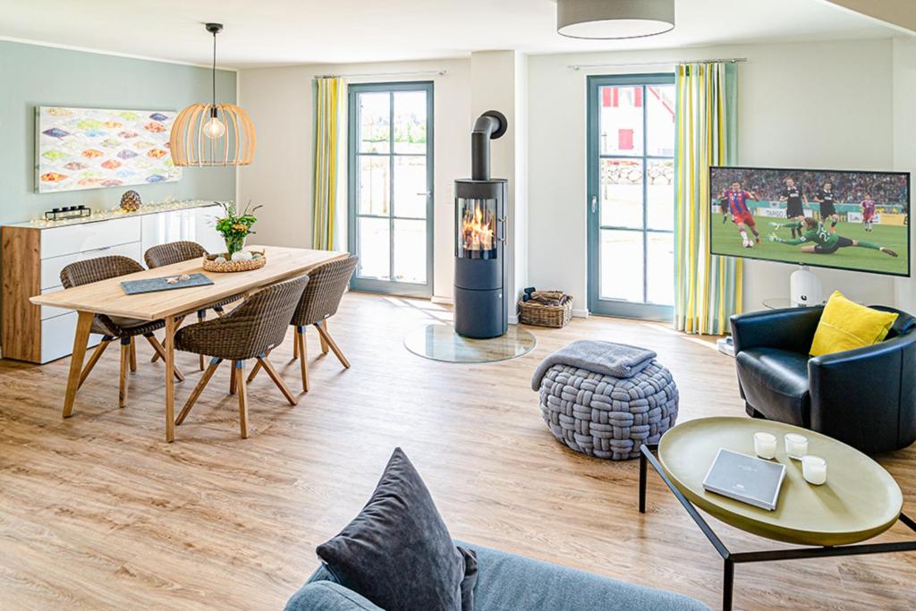 Fotografie z fotogalerie ubytování Kramerhof Ferienhaus Buddikate 54 Nord v destinaci Parow