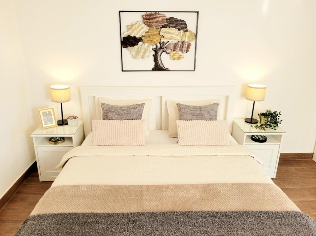 Χώρος καθιστικού στο Rose Garden House