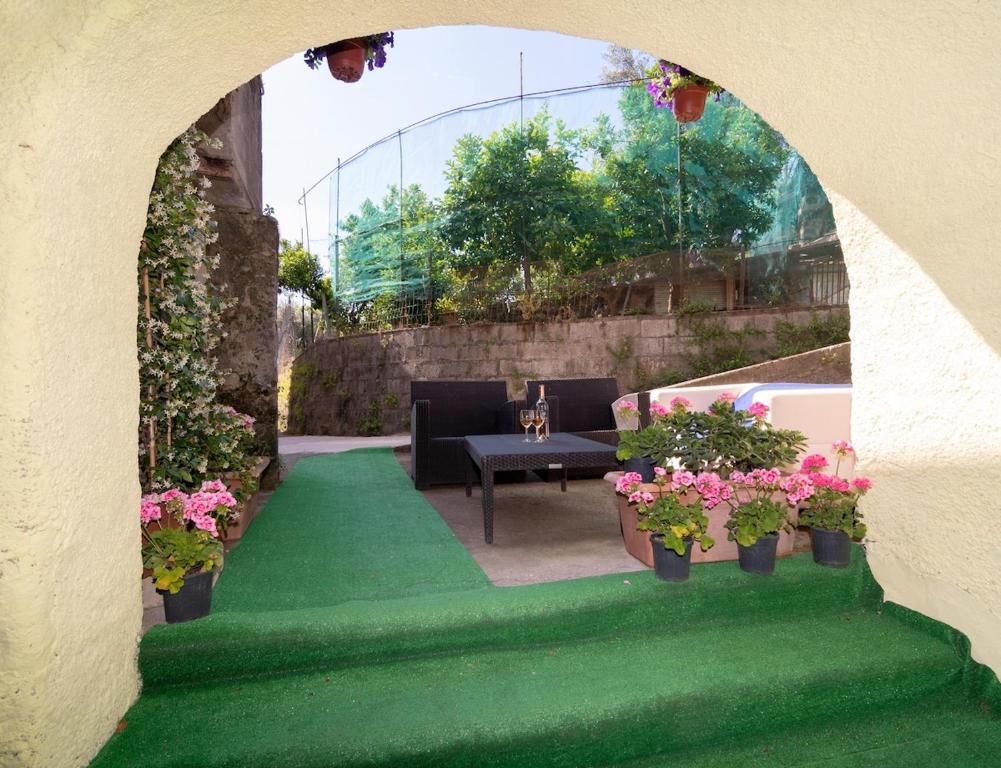 Κήπος έξω από το Casa Melo