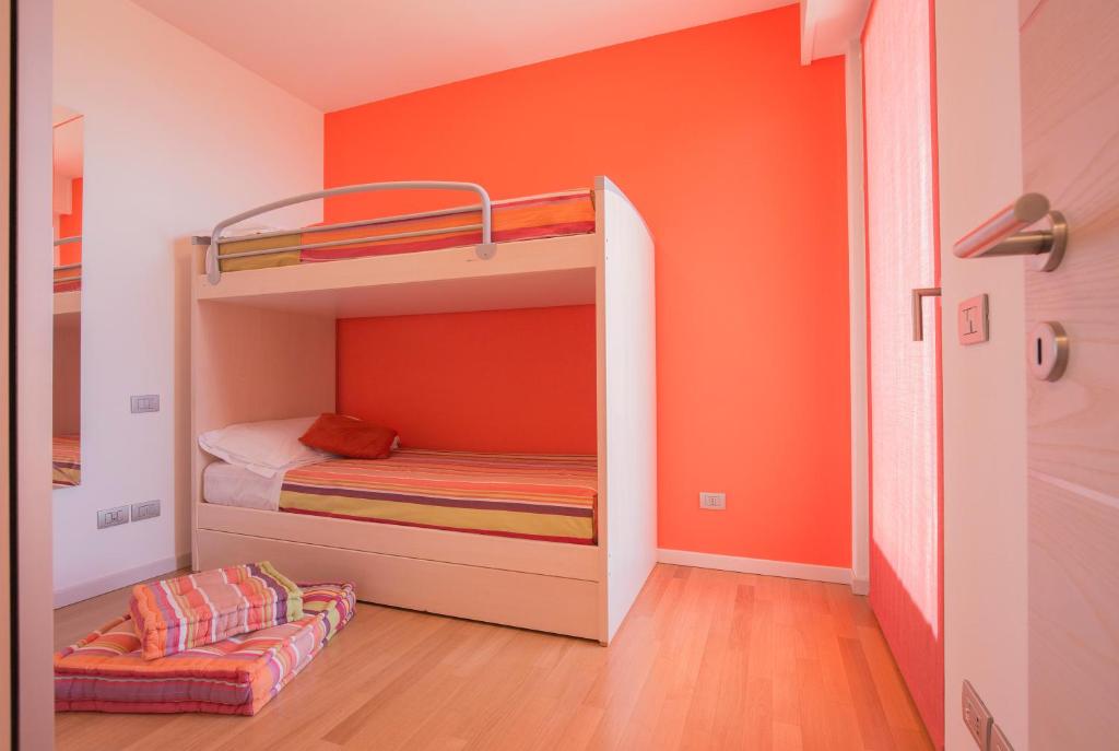 Posteľ alebo postele v izbe v ubytovaní Marina Loft