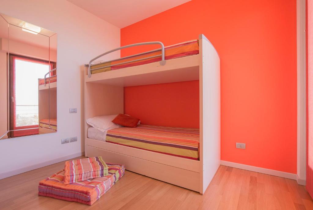 Posteľ alebo postele v izbe v ubytovaní Marina Loft