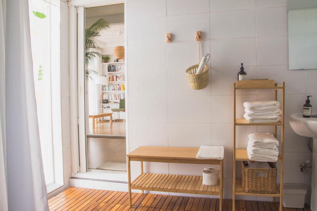 Koupelna v ubytování 오조록 제주