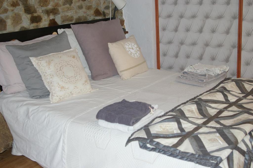 Ένα ή περισσότερα κρεβάτια σε δωμάτιο στο Chambre d'hôtes