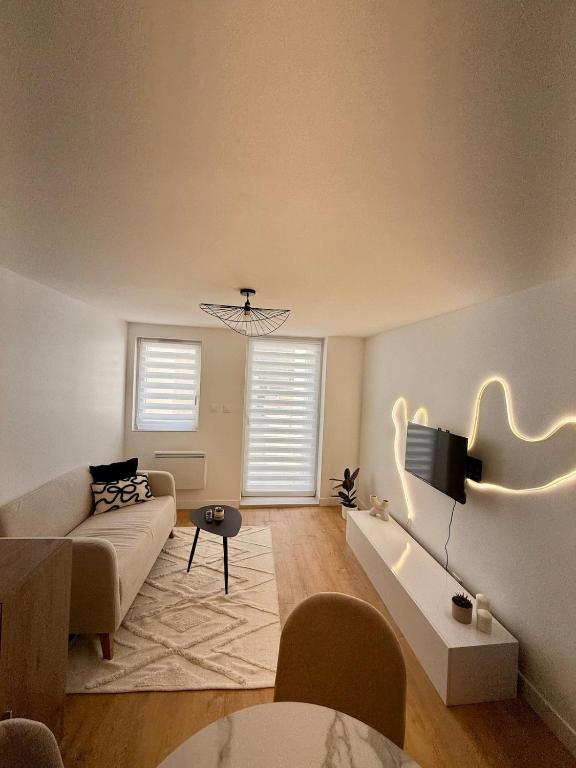 Χώρος καθιστικού στο Appartement