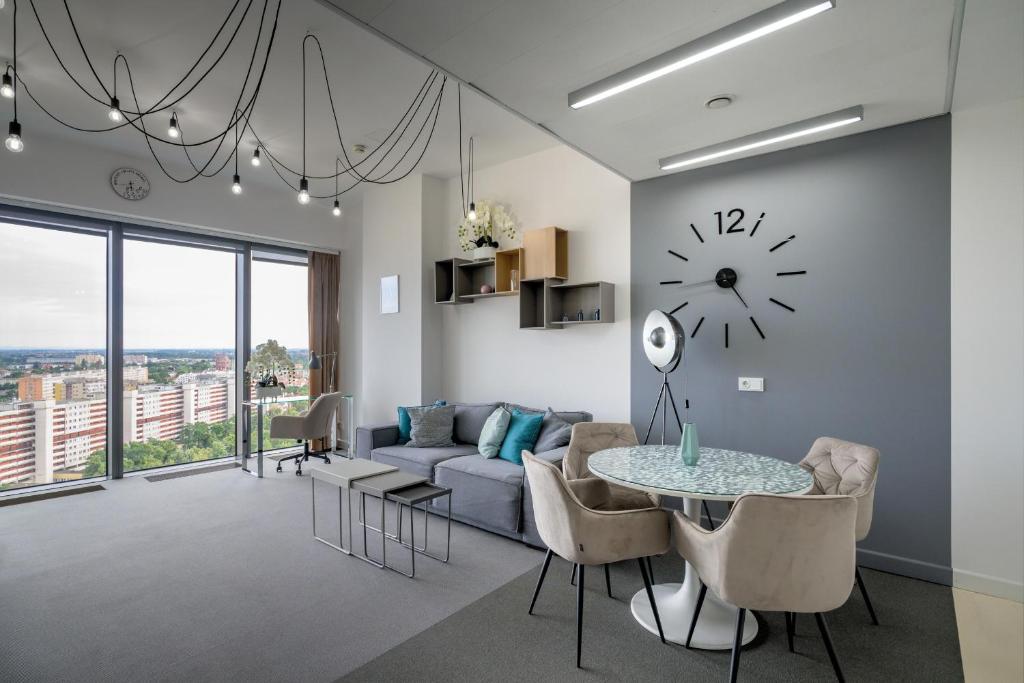 Posedenie v ubytovaní RentPlanet - Apartament Sky Tower