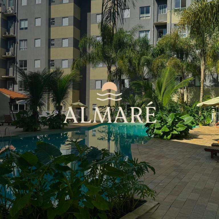 an image of the entrance to an apartment building at Almaré Home in Ubatuba