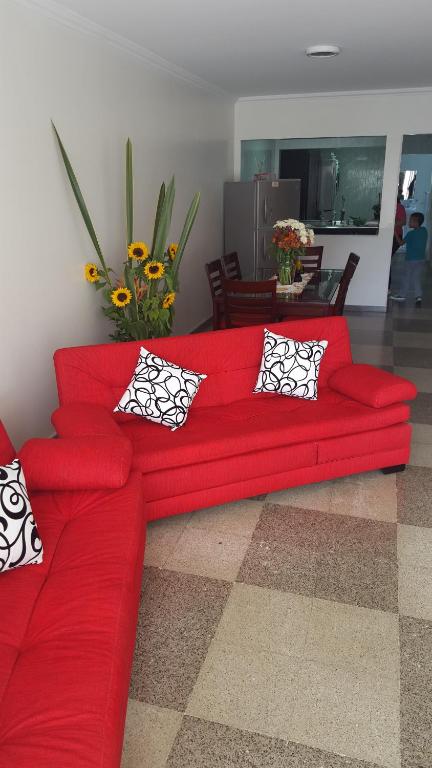 Posezení v ubytování Casa Villavicencio