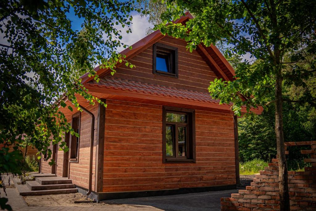 Ośrodek Wypoczynkowy Mamczur Pizuny, Roztocze, baseny, sauna, jacuzzi w cenie wynajmu - Chalet Met 2 Slaapkamers