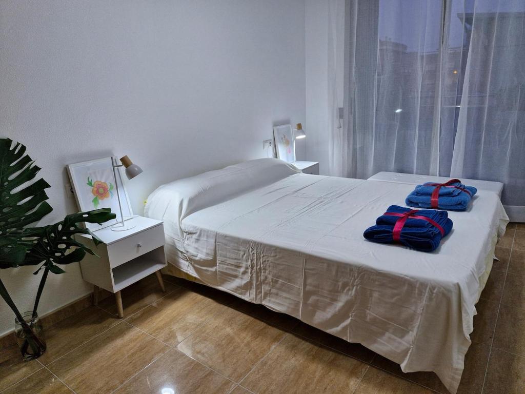 Postel nebo postele na pokoji v ubytování Apartamento Acequia Aljada