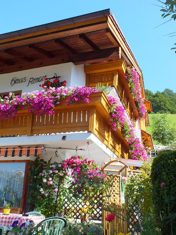 Zahrada ubytování Gästehaus Amort