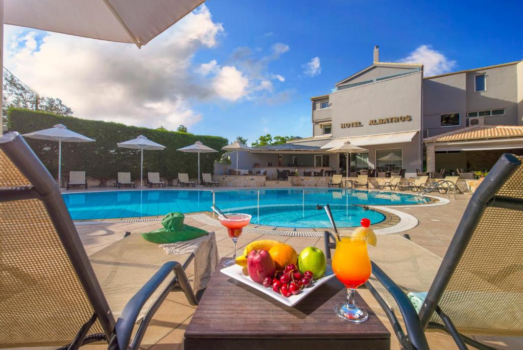 The swimming pool at or close to Albatros Hotel