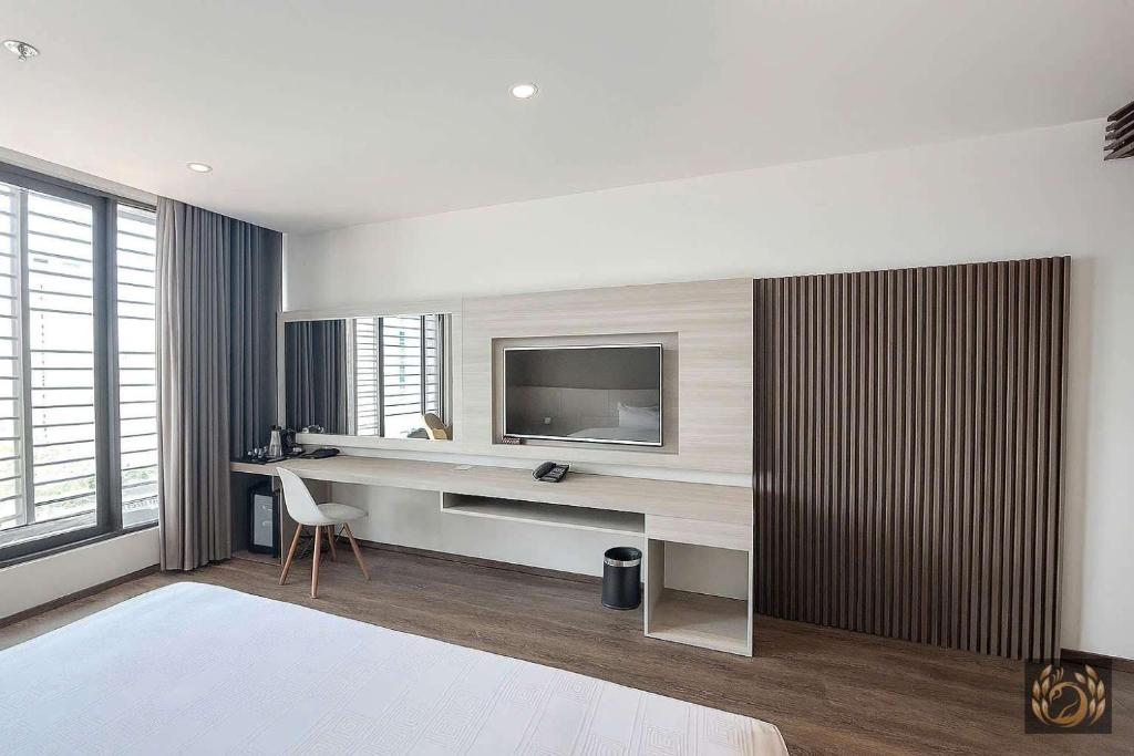 TV/trung tâm giải trí tại Kim Thanh Boutique Hotel Nha Trang