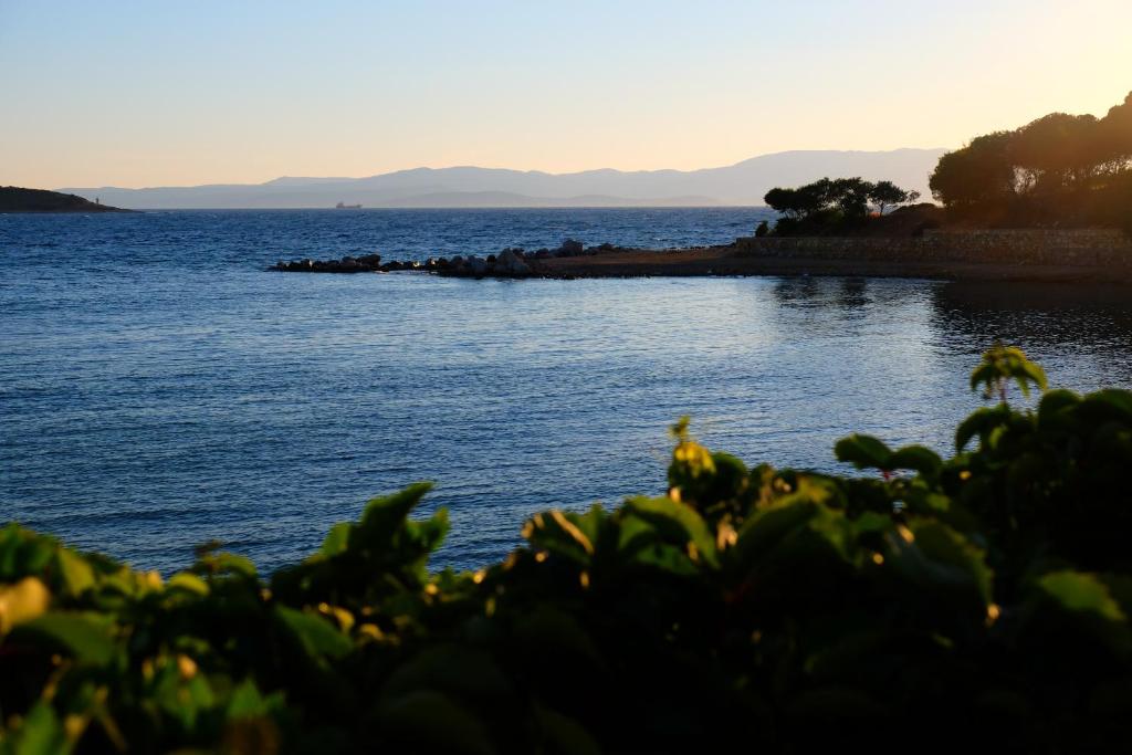 a view of a body of water at Mert Otel in Çeşme