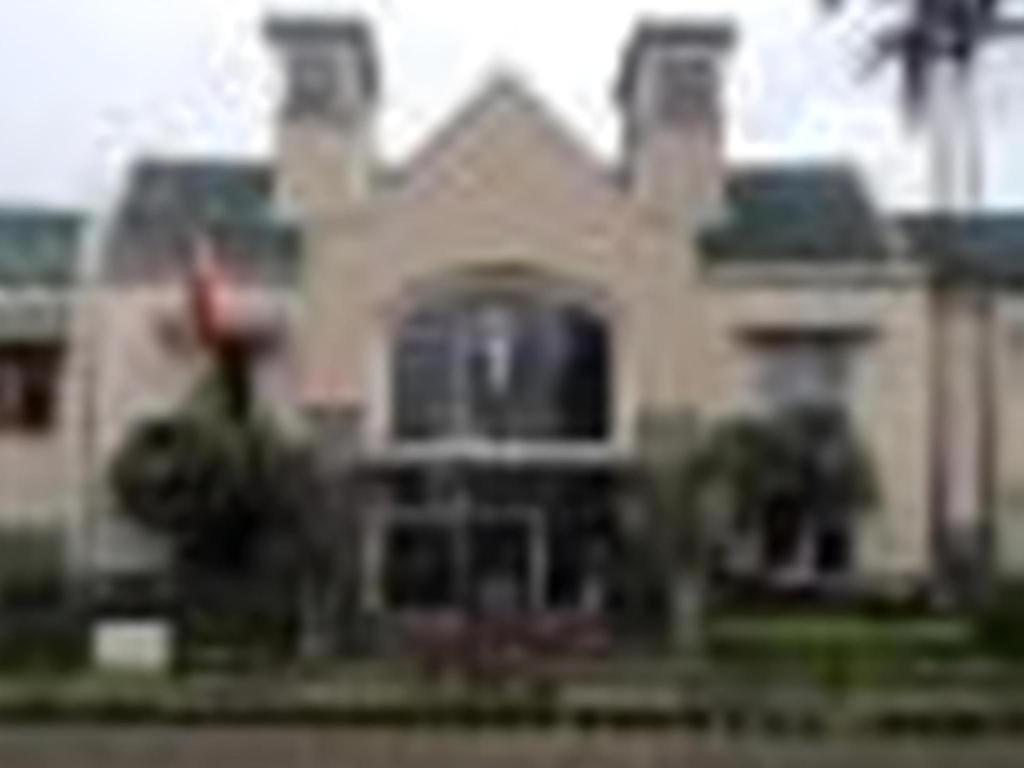 a large house with at Bumi Ciherang Hotel in Puncak