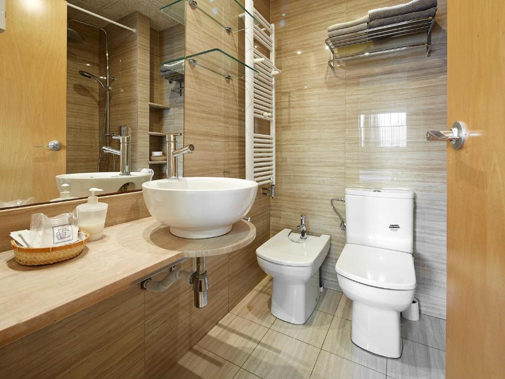 Kúpeľňa v ubytovaní Hostal House