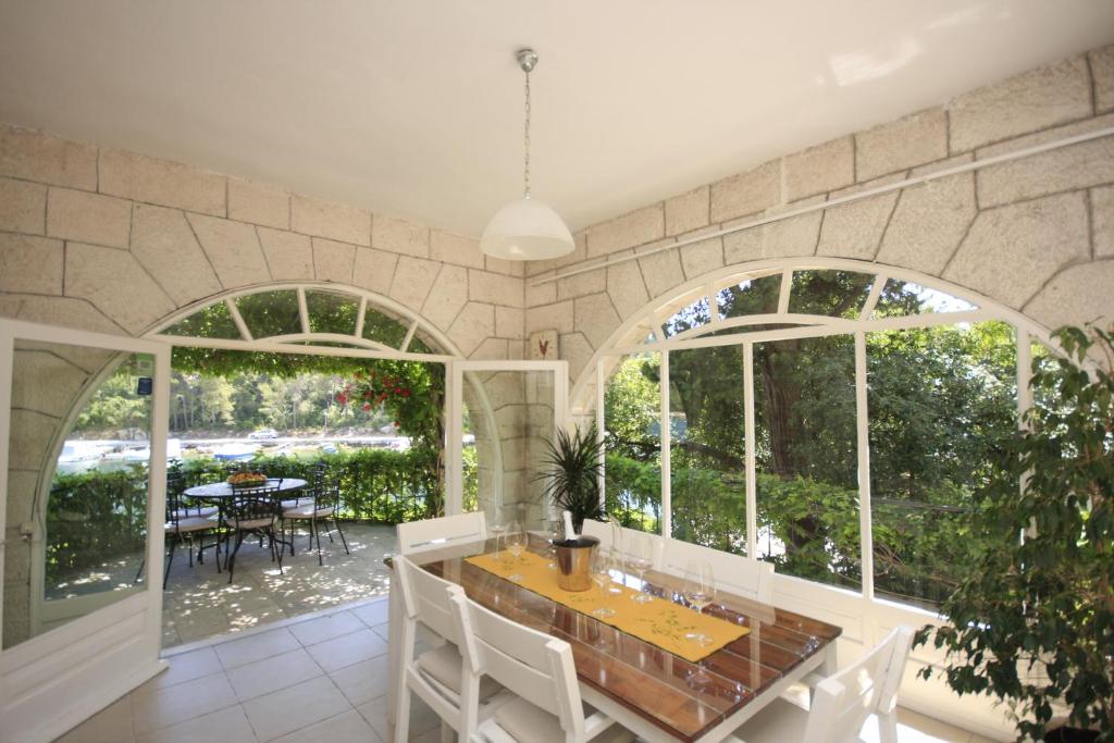 Zahrada ubytování Villa Korčula