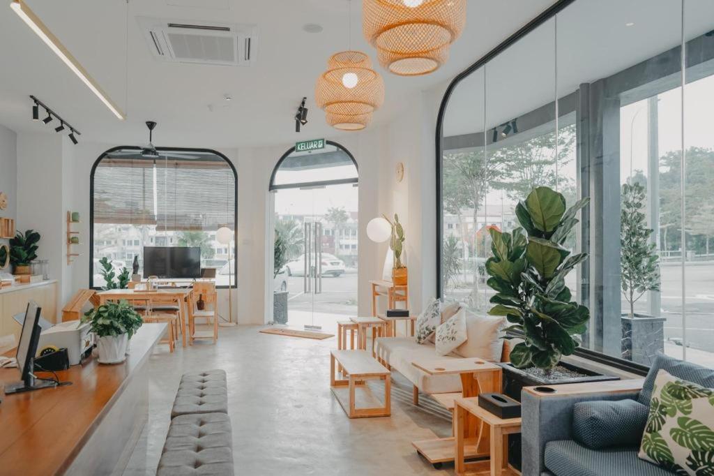 Posezení v ubytování Bilik-Bilik by MUO