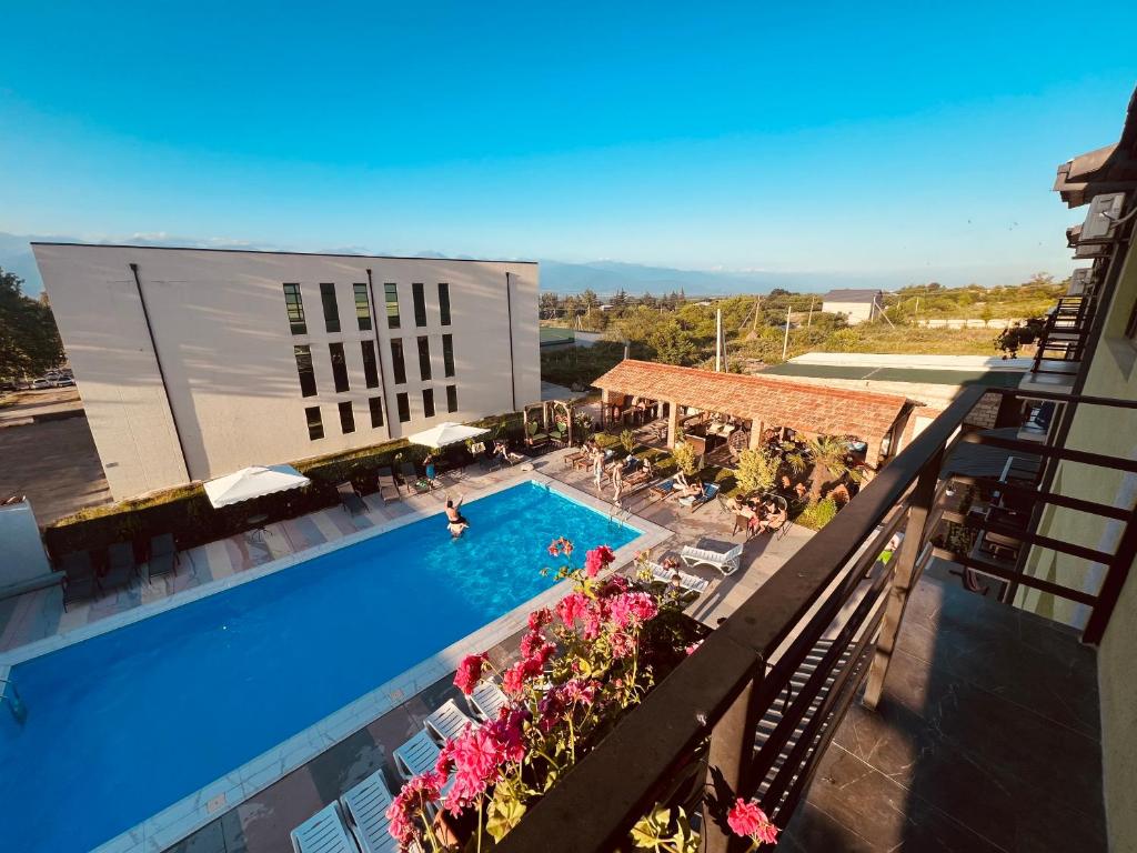 Bazén v ubytování Green Hotel ANG nebo v jeho okolí