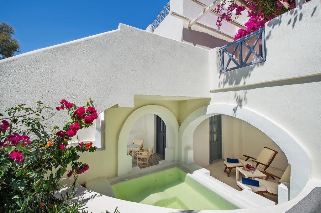 Balkón nebo terasa v ubytování Atlantis Beach Villa