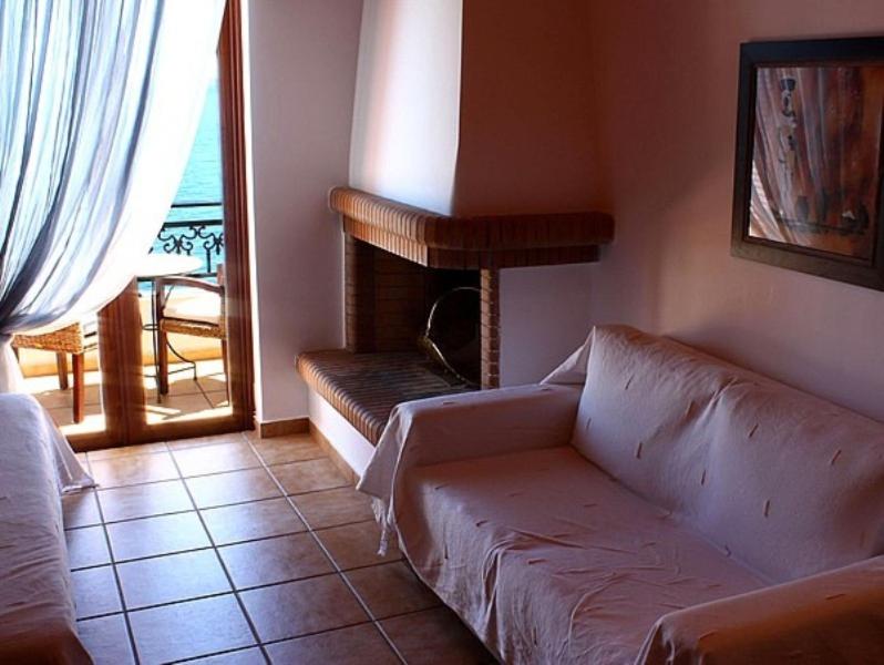 Posezení v ubytování Kekrifalia Hotel