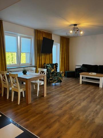 Χώρος καθιστικού στο Apartament Sasankowa