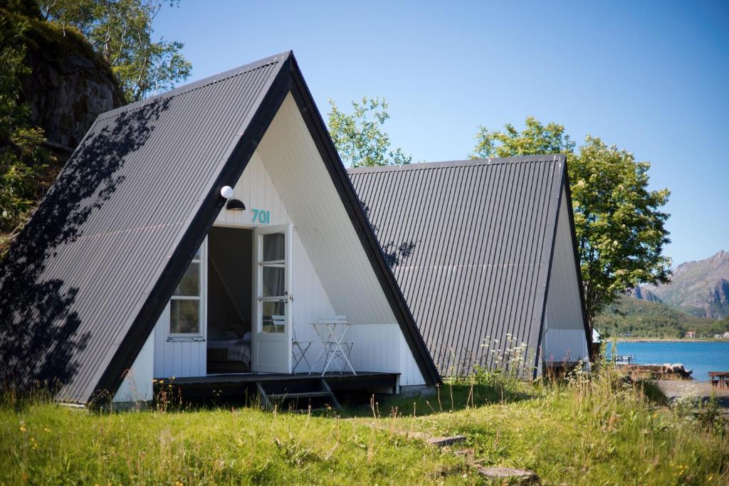 Beachfront · Private Beach Skårungen - Hotel, Cabins and Camping - A-Frame Cabin