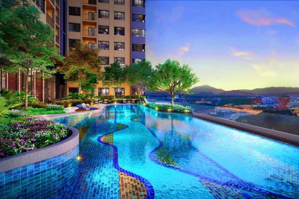 Monthly rent only Luxury condominium with pool and gym in Chiang Mai ...