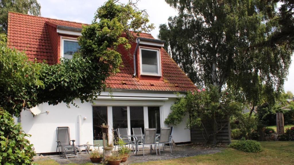 Κήπος έξω από το Ferienhaus Lütt Matten