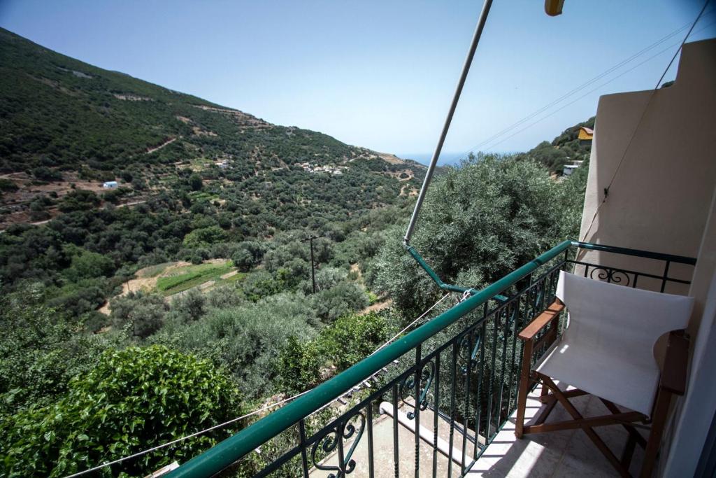Balkon lub taras w obiekcie Sunset Crete