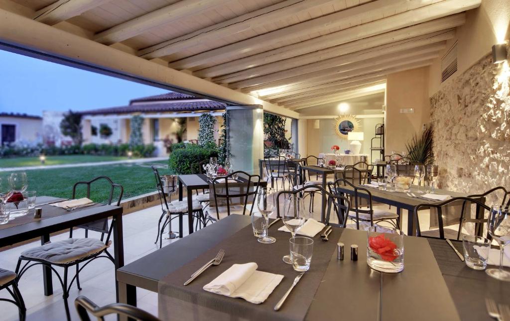 Restaurace v ubytování Donna Coraly Country Boutique Hotel