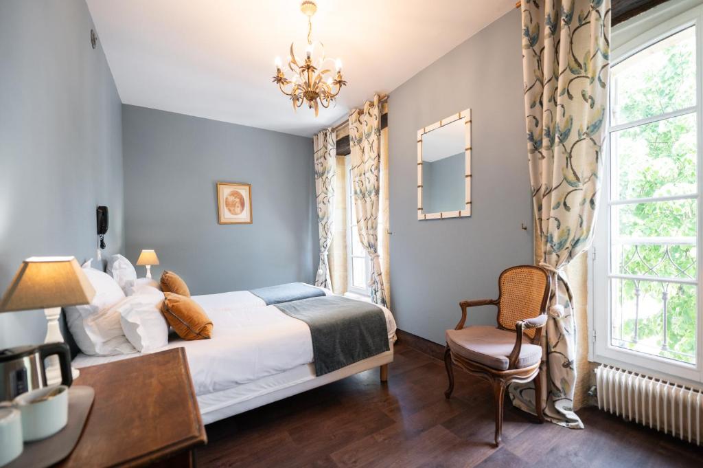 Hôtel La Couleuvrine Sarlat Centre Ville - Standard Twin Room